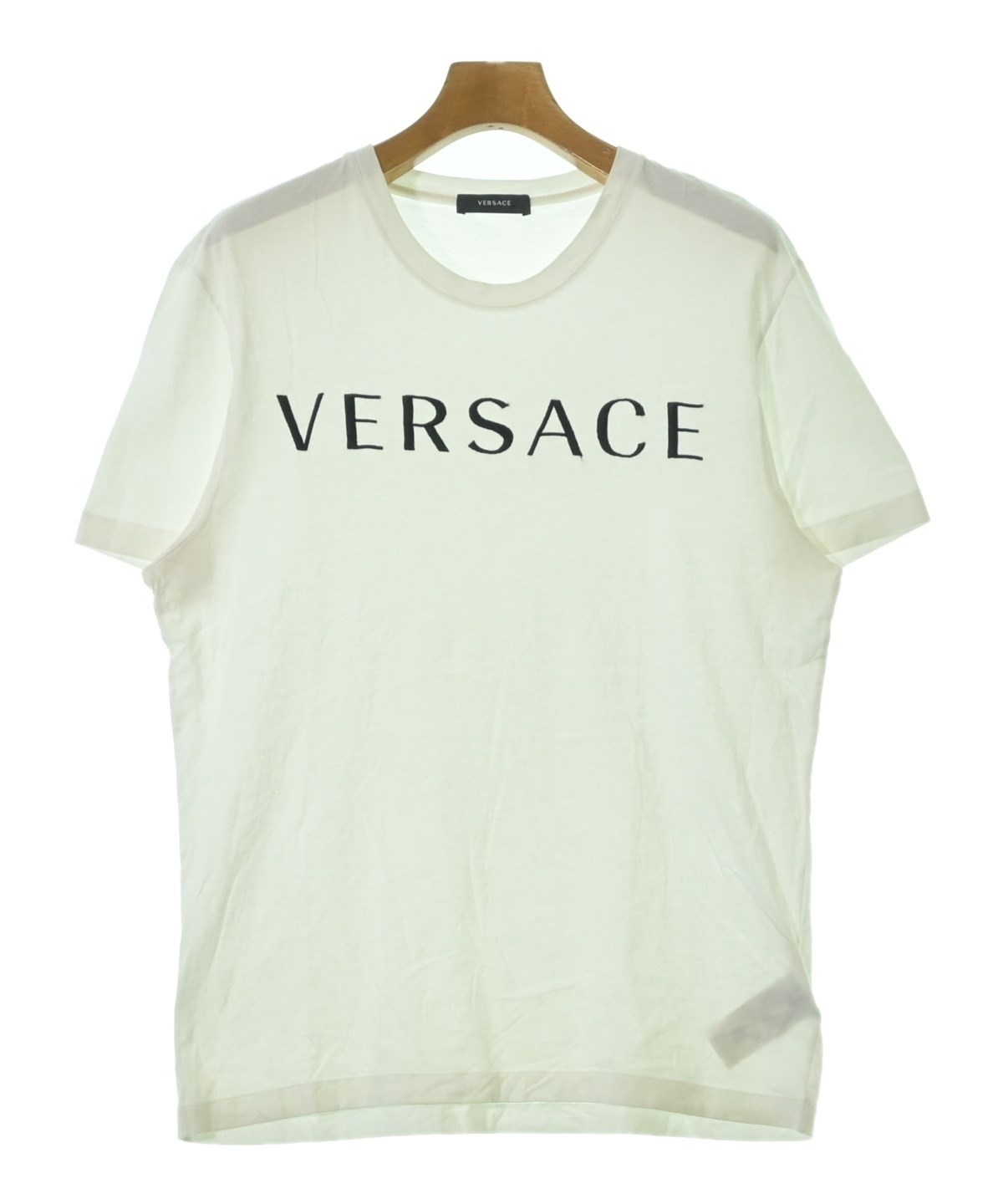 VERSACE（ヴェルサーチ）Tシャツ・カットソー 白 サイズ:XL メンズ