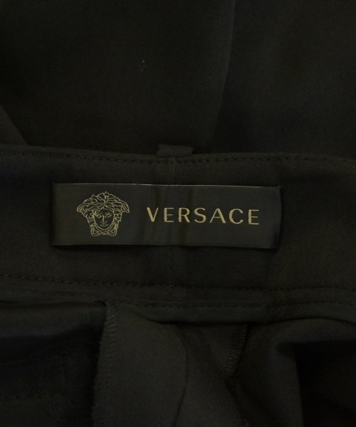 VERSACE（ヴェルサーチ）スラックス 黒 サイズ:38(S位) レディース/2200736870016