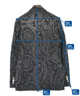 VERSACE（ヴェルサーチ）ジャケット 黒 サイズ:38(S位) レディース/2200719359019