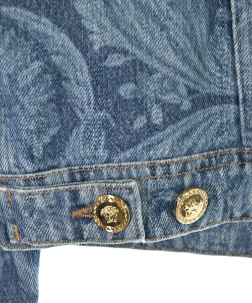 VERSACE（ヴェルサーチ）デニムジャケット 紺 サイズ:40(M位) レディース/2200719359026