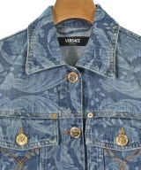 VERSACE（ヴェルサーチ）デニムジャケット 紺 サイズ:40(M位) レディース/2200719359026