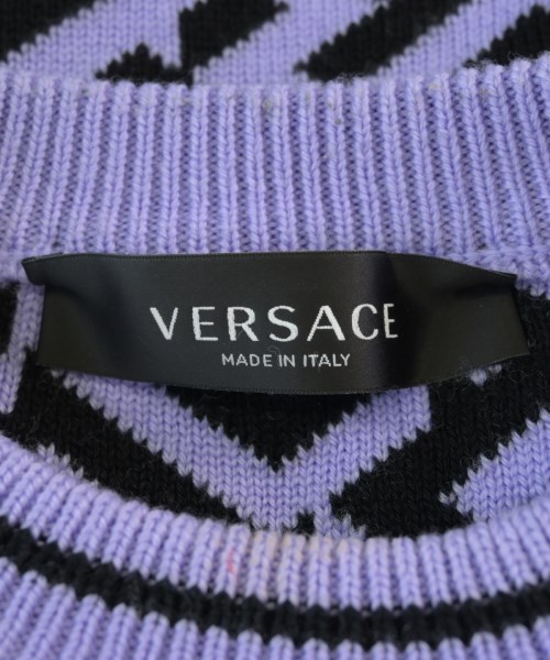 VERSACE（ヴェルサーチ）ニット・セーター 紫 サイズ:38(S位) レディース/2200719359033