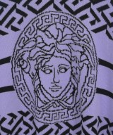 VERSACE（ヴェルサーチ）ニット・セーター 紫 サイズ:38(S位) レディース/2200719359033
