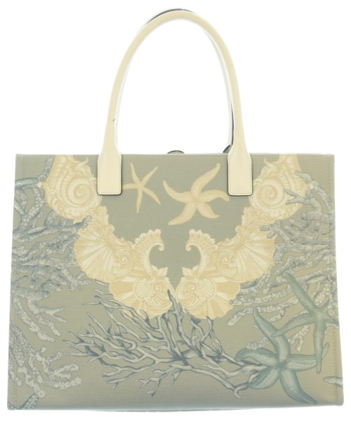 VERSACE（ヴェルサーチ）トートバッグ グレー サイズ:- レディース/2200719359095