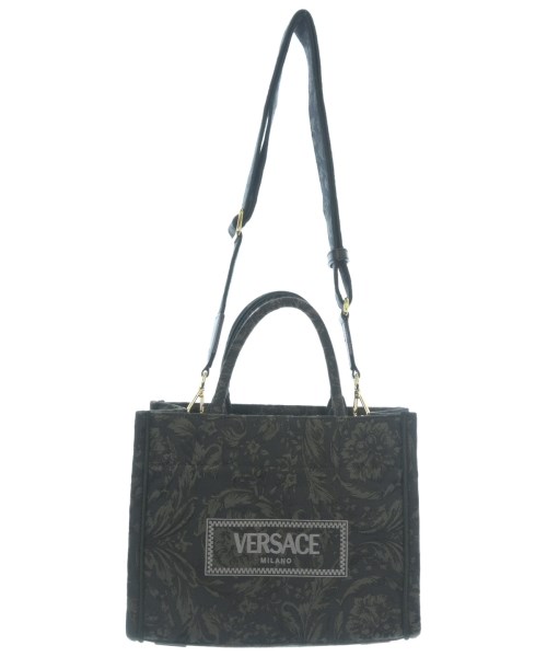 VERSACE（ヴェルサーチ）トートバッグ 黒 サイズ:- レディース/2200719359125