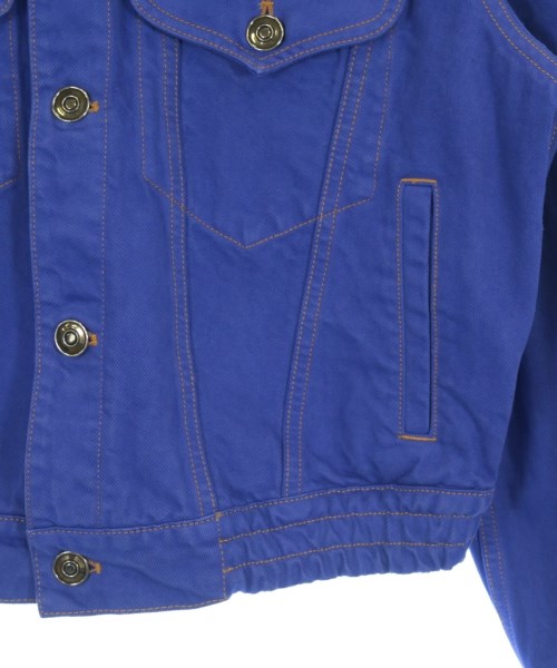 VERSACE（ヴェルサーチ）デニムジャケット 青 サイズ:40(M位) レディース/2200724129089