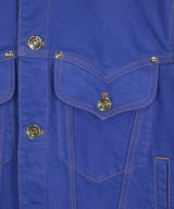 VERSACE（ヴェルサーチ）デニムジャケット 青 サイズ:40(M位) レディース/2200724129089