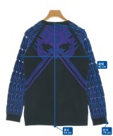 VERSACE（ヴェルサーチ）ニット・セーター 青 サイズ:42(M位) レディース/2200722824139