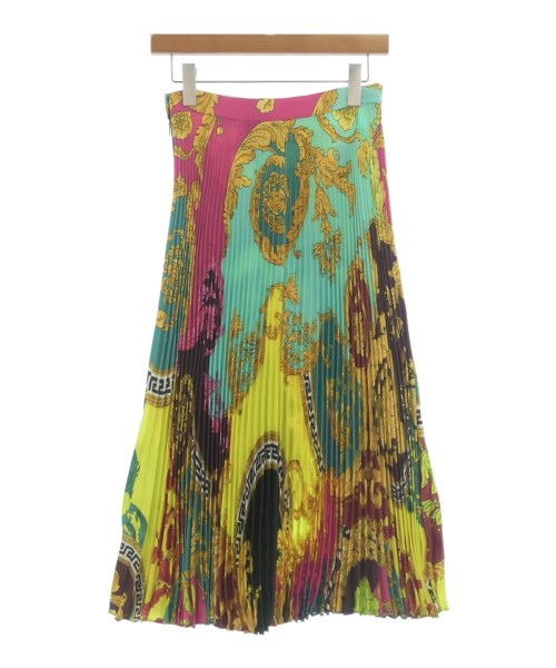 VERSACE（ヴェルサーチ）ロング・マキシ丈スカート 赤 サイズ:40(L位) レディース/2200726860096