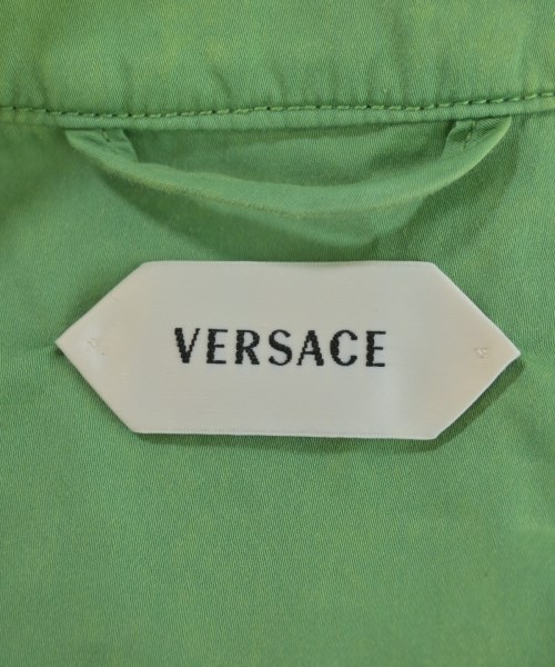 VERSACE（ヴェルサーチ）カジュアルシャツ 緑 サイズ:46(M位) メンズ/2200727676054