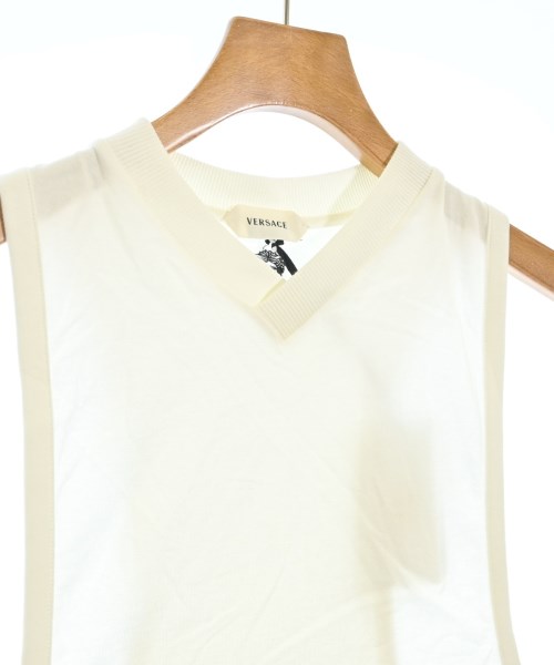 VERSACE（ヴェルサーチ）タンクトップ 白 サイズ:M メンズ/2200721823133