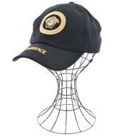 VERSACE（ヴェルサーチ）キャップ 黒 サイズ:59cm メンズ/2200728837041