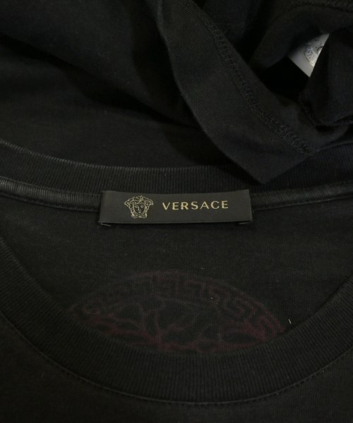 VERSACE（ヴェルサーチ）Tシャツ・カットソー 黒 サイズ:S メンズ/2200685162033