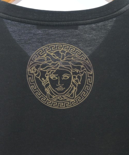 VERSACE（ヴェルサーチ）Tシャツ・カットソー 黒 サイズ:S メンズ/2200685162033
