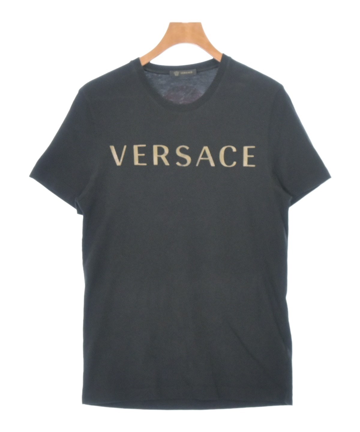 VERSUS VERSACE Tシャツ・カットソー S 黒 【古着】【中古】【送料無料】 中古・古着通販】VERSACE (ヴェルサーチェ) メデューサルネッサンス