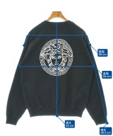 VERSACE（ヴェルサーチ）スウェット 黒 サイズ:48(L位) メンズ/2200685363041