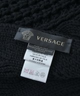 VERSACE（ヴェルサーチ）マフラー 黒 サイズ:- メンズ/2200688674151