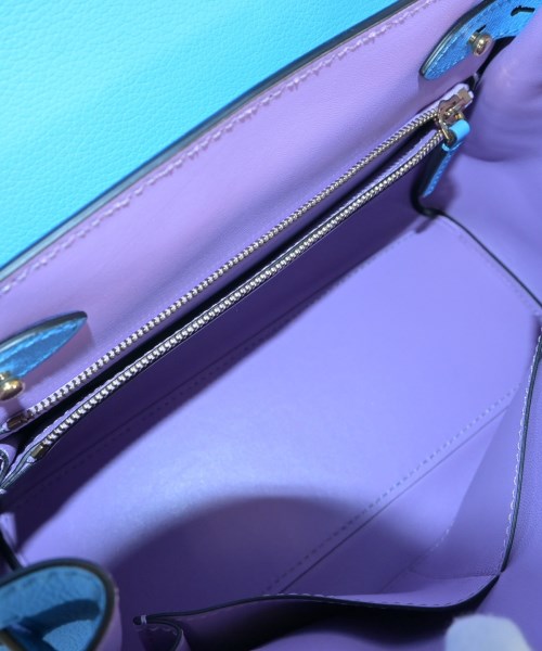 VERSACE（ヴェルサーチ）ハンドバッグ 青 サイズ:- レディース/2200689520044