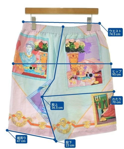 VERSACE（ヴェルサーチ）ショートパンツ その他（柄物・カラフル） サイズ:50(XL位) メンズ/2200689982040