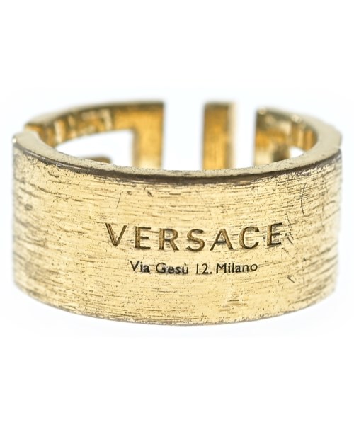VERSACE（ヴェルサーチ）リング ゴールド サイズ:-(20号位) メンズ/2200690919073