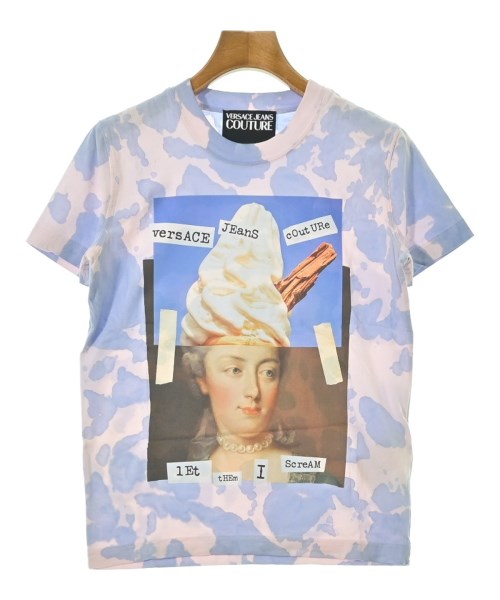 VERSACE(ヴェルサーチ)Tシャツ・カットソー ピンク サイズ:XXS/2200693323129