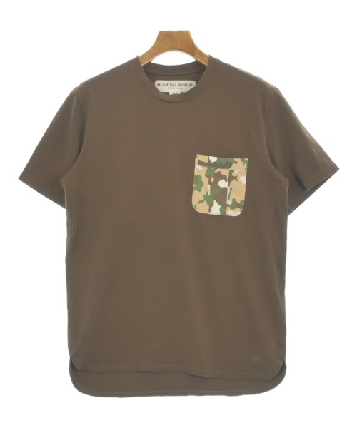 HUNTING WORLD(ハンティングワールド)Tシャツ・カットソー 茶 サイズ:50(XL位)/2200677078014