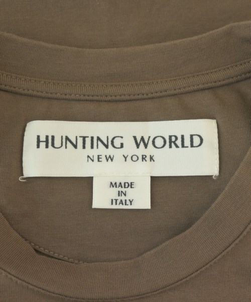 HUNTING WORLD（ハンティングワールド）Tシャツ・カットソー 茶 サイズ:50(XL位) メンズ/2200677078014