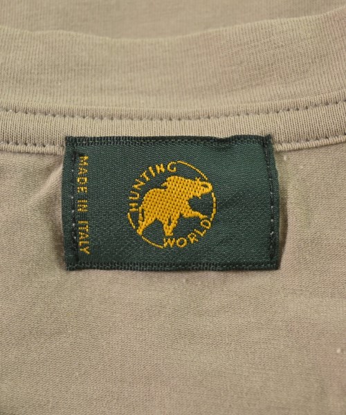 HUNTING WORLD（ハンティングワールド）Tシャツ・カットソー ベージュ サイズ:50(XL位) メンズ/2200645120028