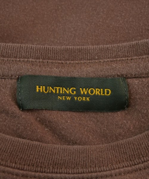 HUNTING WORLD（ハンティングワールド）Tシャツ・カットソー 茶 サイズ:-(L位) レディース/2200665417184