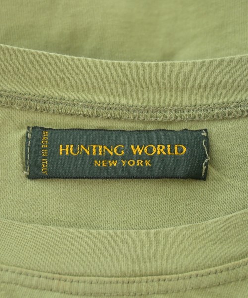HUNTING WORLD（ハンティングワールド）Tシャツ・カットソー カーキ サイズ:50(XL位) メンズ/2200665417214