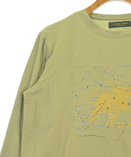 HUNTING WORLD（ハンティングワールド）Tシャツ・カットソー カーキ サイズ:50(XL位) メンズ/2200665417214
