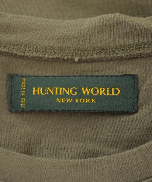HUNTING WORLD（ハンティングワールド）Tシャツ・カットソー 茶 サイズ:52(XXL位) メンズ/2200665417290