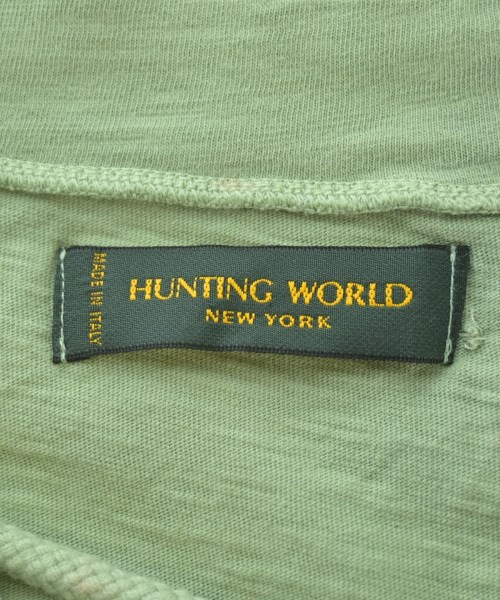 HUNTING WORLD（ハンティングワールド）Tシャツ・カットソー 緑 サイズ:46(M位) メンズ/2200665417351