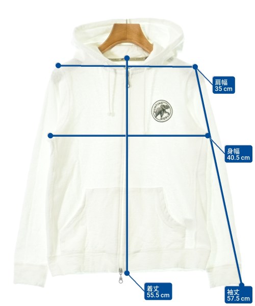 HUNTING WORLD（ハンティングワールド）パーカー 白 サイズ:S レディース/2200669584059