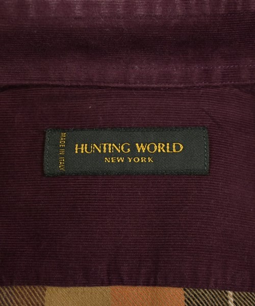 HUNTING WORLD（ハンティングワールド）カジュアルシャツ オレンジ サイズ:50(XL位) メンズ/2200722080146