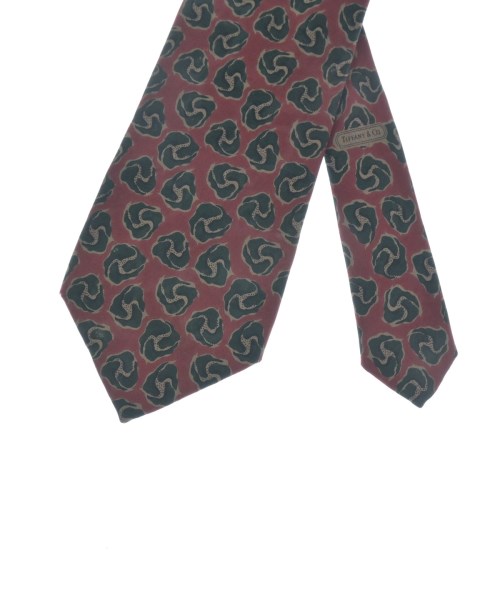TIFFANY & CO.（ティファニー）ネクタイ 赤 サイズ:- メンズ/2200638875010