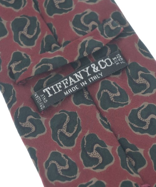 TIFFANY & CO.（ティファニー）ネクタイ 赤 サイズ:- メンズ/2200638875010