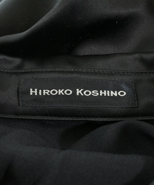 HIROKO KOSHINO（ヒロコ　コシノ）カジュアルシャツ 黒 サイズ:40(M位) レディース/2200623683132
