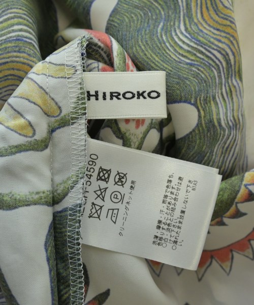 HIROKO KOSHINO（ヒロコ　コシノ）ワンピース 白 サイズ:38(S位) レディース/2200623683163