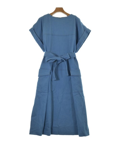 HIROKO KOSHINO(ヒロコ　コシノ)ワンピース 青 サイズ:38(S位)/2200639769028