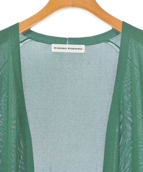 HIROKO KOSHINO（ヒロコ　コシノ）カーディガン 緑 サイズ:38(S位) レディース/2200640294052