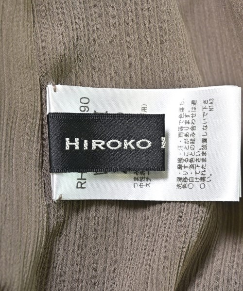 HIROKO KOSHINO（ヒロコ　コシノ）その他 茶 サイズ:38(S位) レディース/2200640294151