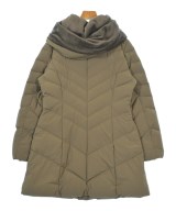 HIROKO KOSHINO（ヒロコ　コシノ）ダウンコート カーキ サイズ:9(M位) レディース/2200620703017