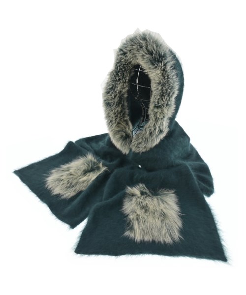 HIROKO KOSHINO（ヒロコ　コシノ）ストール 緑 サイズ:- レディース/2200625435029