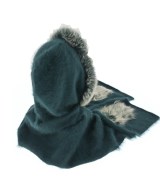 HIROKO KOSHINO（ヒロコ　コシノ）ストール 緑 サイズ:- レディース/2200625435029