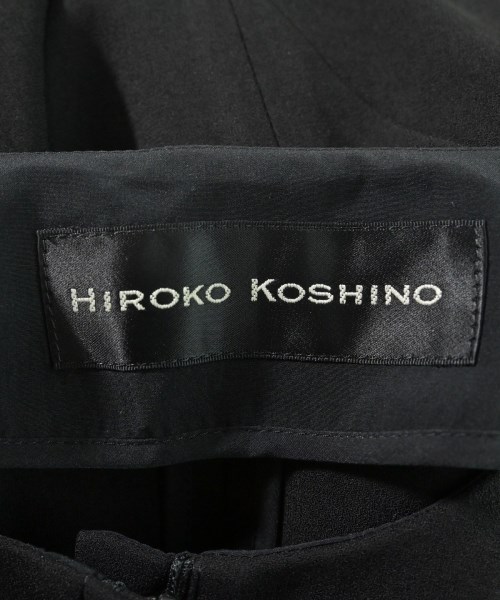 HIROKO KOSHINO（ヒロコ　コシノ）ノーカラージャケット 黒 サイズ:40(M位) レディース/2200609865071