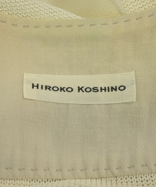 HIROKO KOSHINO（ヒロコ　コシノ）カーディガン 白 サイズ:38(S位) レディース/2200609491027