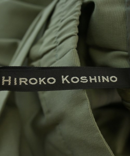 HIROKO KOSHINO（ヒロコ　コシノ）ロング・マキシ丈スカート カーキ サイズ:38(S位) レディース/2200609491072