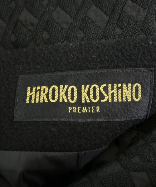 HIROKO KOSHINO（ヒロコ　コシノ）ダウンコート 黒 サイズ:38(S位) レディース/2200610262012
