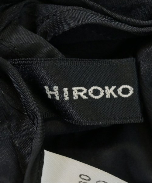 HIROKO KOSHINO（ヒロコ　コシノ）テーラードジャケット 黒 サイズ:40(M位) レディース/2200614047073